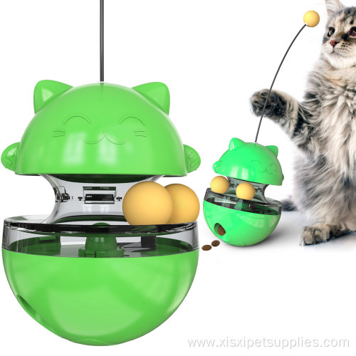 pet stress relief interactive pet track tumbler ball